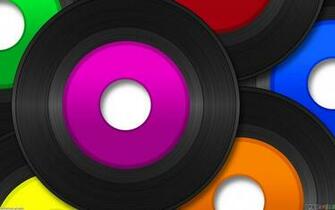 Vinyl Records Wallpaper Open Walls