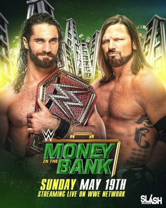 Wwe Money In The Bank Poster By Wweslashrocker54