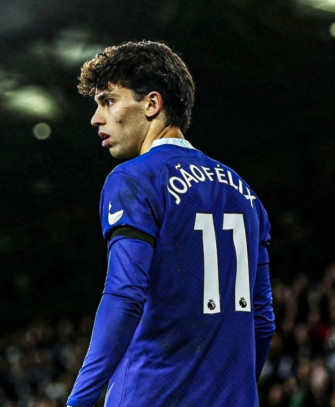 Joao Felix In Chelsea Football Club Wallpaper