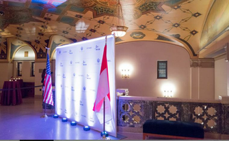 Step And Repeat Backdrop Lighting Diy Rental