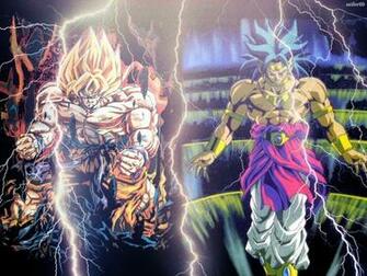 Fond D Ecran Manga Dragon Ball Z Broly Vs Goku