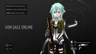 Sword Art Online Ggo Sinon By Wes2299