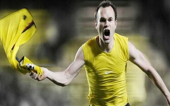 Football Andres Iniesta New Nice HD Wallpaper