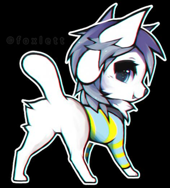 Temmie Undertale By Foxlett