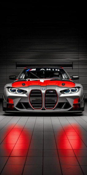 Bmw M From Front iPhone Wallpaper