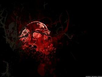 Red Skull Vector Wallpaper