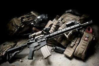 Bcm Ammunition Assault Rifle M4 Grenade Gas Mask Wallpaper