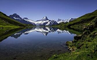 Mountain Forest Landscape Fog Lake UltraHD 4k Wallpaper