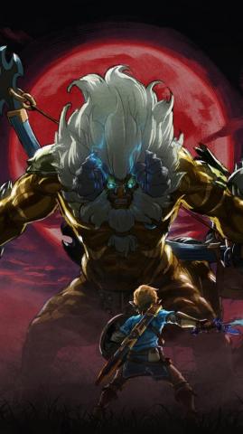 Edited The Zelda Golden Lynel Image Into Bloodmoon