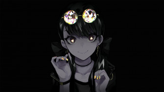 Dark Anime Girl Wallpaper
