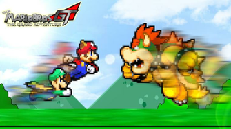 Pista Mario Kart Yoshi Stone Bowser And Luigi Starting