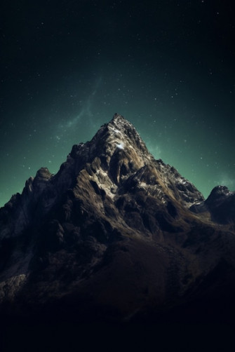 Mountains Night Wallpaper