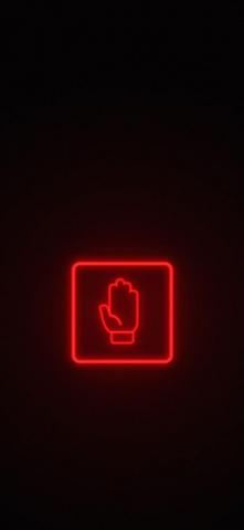 Neon Light Hand Sign Amoled Wallpaper For Google Pixel Traxzee
