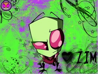 Wallpaper Abstract Bloodreign96 Invader Zim