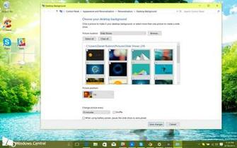 To Set Slides Every Seconds And Enable Shuffle In Windows