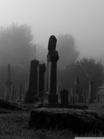 Spooky Cemetery Ultra HD Desktop Background Wallpaper For 4k UHD