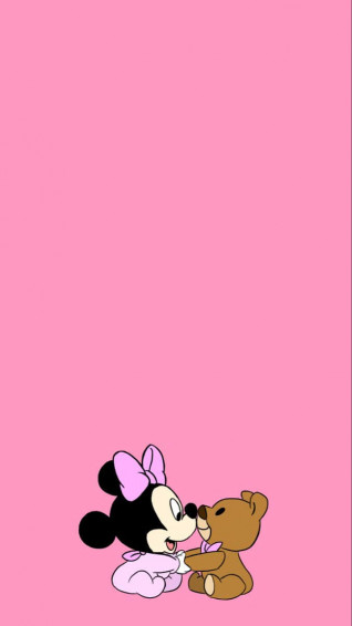 Minnie Mouse Pink Wallpaper