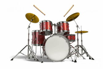 Wedrum Drum Set White Background Transparent Png For
