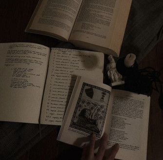 Dark Book Aesthetic Wallpaper