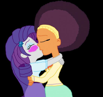 Rarity Image Eqg X Saffron Masala With An Afro HD