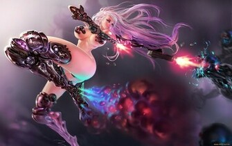 Sexy Girl Sci Fi HD Wallpaper Ivy