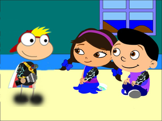 Little Einsteins Ethan And Lucy Le Force Members By Jackandannie180 On