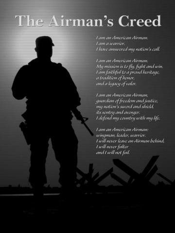 Airman S Creed Poster
