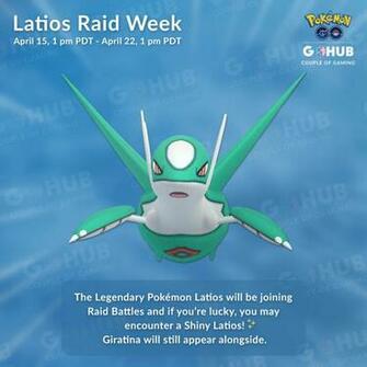 Latios Raid Week Announced Shiny Is Coming Pokemon Go Hub