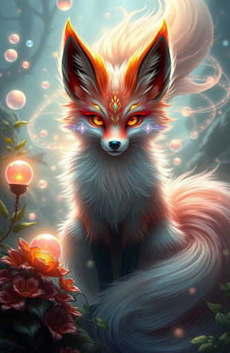 Nine Tails HD Wallpaper
