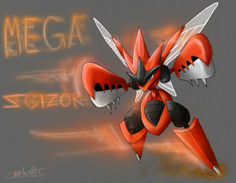 Go Back Gallery For Mega Scizor Wallpaper