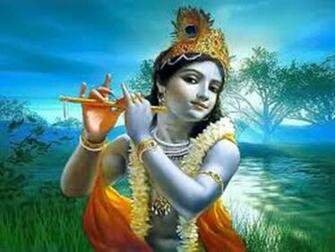Beautiful Photo Of Lord Krishna Wallpaper