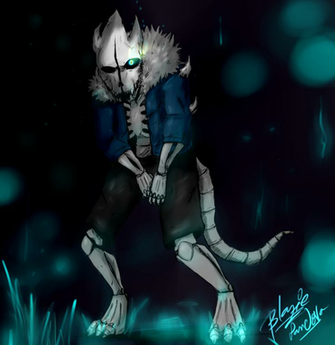 Gaster Blaster Sans By Blaziepanda
