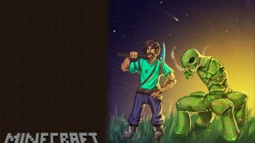 Minecraft Fan Art Wallpaper In Resolution