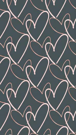 Valentine S Day Hearts Phone Background Wallpaper