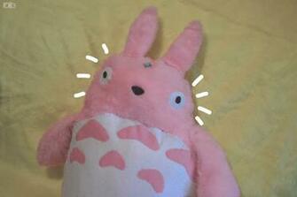 Pink Totoro By L0ll3
