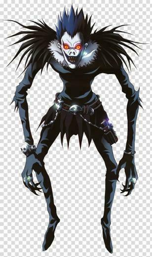 Ryuk Light Yagami Mello Death Note Character Anime Transparent