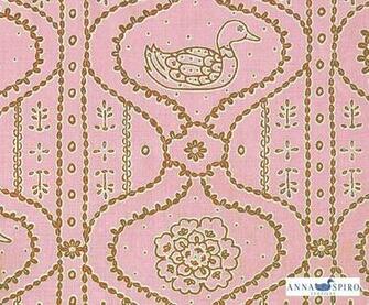 Anna Spiro Kaka Duck Multi Kdm2 Pale Pink Background