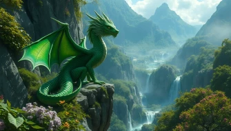 Green Dragon Wallpaper