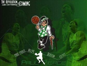 Paul Pierce Celtics Logo Wallpaper Boston