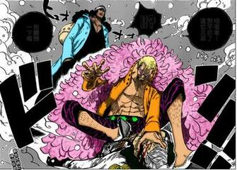 One Piece Doflamingo And Aokiji