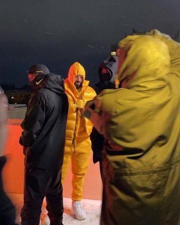 Bts Of Nocta Shoot In Aubrey Drake Fashion