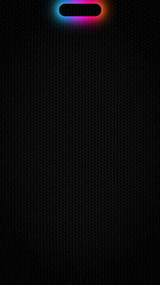 iPhone Pro Max Dynamic Island Black Dots Wallpaper