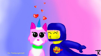 Unikitty X Benny By Aubrey486