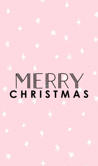 Pink Christmas Wallpaper