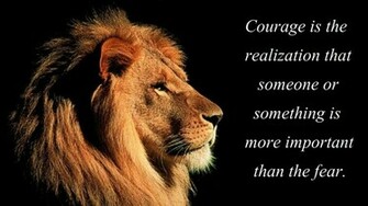 Courage Wallpaper