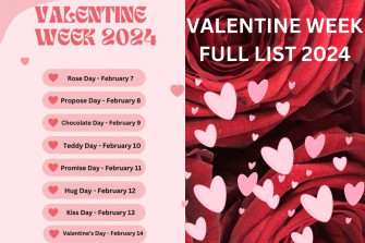 Valentine Week Full List Wallpaper