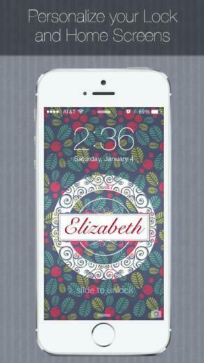 iPad Pimp Background By Adding Monograms To Lock And Home Screens