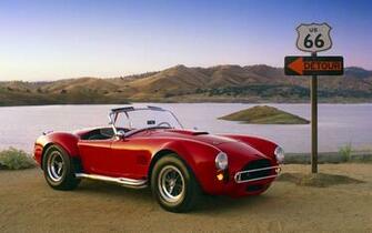 Classic Red Car Wallpaper HD