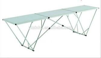 Sections M En Aluminium Grande Papier Peint Table Pliante