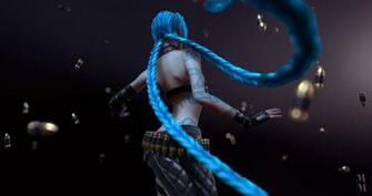 Jinx Fan Art League Of Legends Wallpaper
